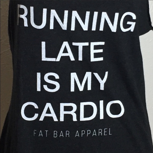 Bundle of 2 Fat Bar Apparel Large Tank Tops - Picture 3 of 6